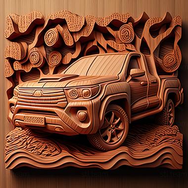 3D модель Toyota Hilux (STL)